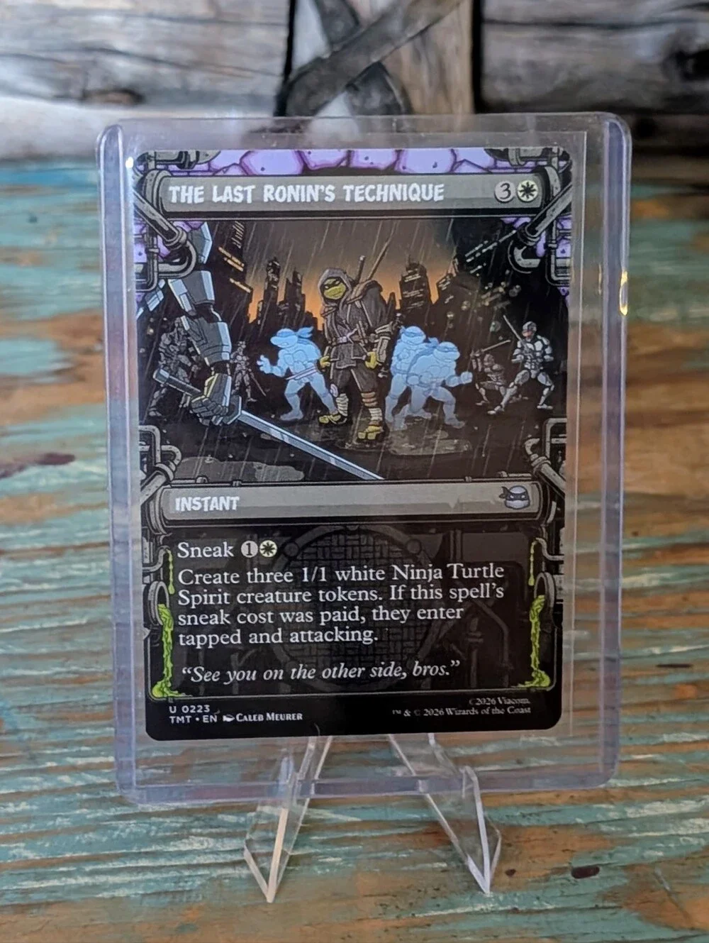 Magic The Gathering TMNT 8 Card Bundle